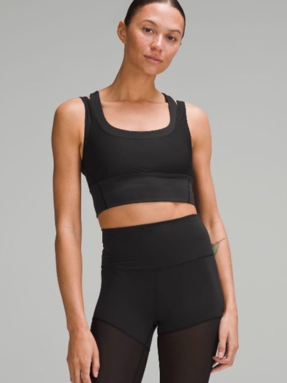 Lululemon Wunder Train Mesh Racerback Tank Top Size 6